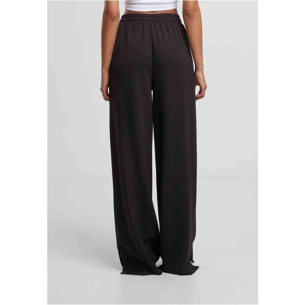 Urban Classics - Soft Touch Palazzo pantalon - Noir